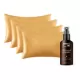 4 Šilkiniai pagalvės užvalkalai stabdantys senėjimo požymius veido odoje + DOVANA: Veido odos tonikas